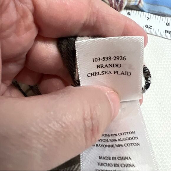 Rails Brando Chelsea Plaid Button Down Flannel Shirt XS Women’s - Picture 9 of 10